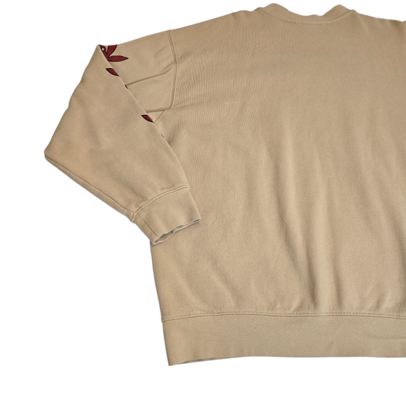 Playboy by PacSun Logo Sweatshirt, Tan Long Sleeve, Size XL, Pre-owned-Excellent - Picture 9 of 12